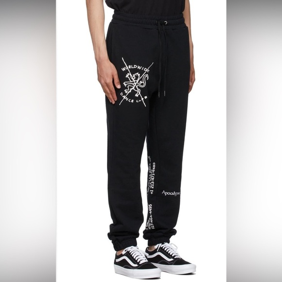 Ksubi Black Crest Lo-Fi Liberty Trak Lounge Pants Large - Picture 1 of 7
